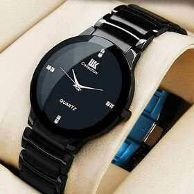 Classic Designer iik Black Watch for Men