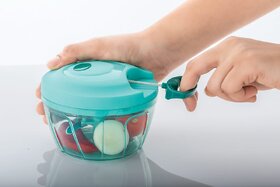 Style UR Home Easy Pull Smart Multicolor Plastic Vegetable Choppers Dicers