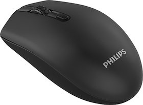 PHILIPS SPK7404 Wireless Optical Mouse (2.4GHz Wireless, Black)